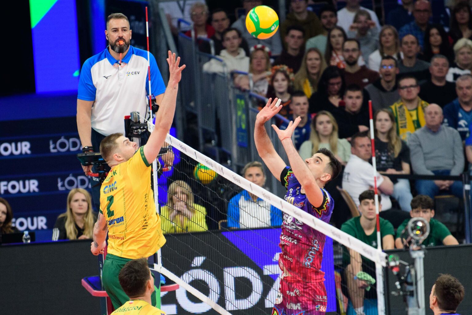 CEV Warta Zawiercie Sir Sicoma Fot Sebastian Szwajkowski 24