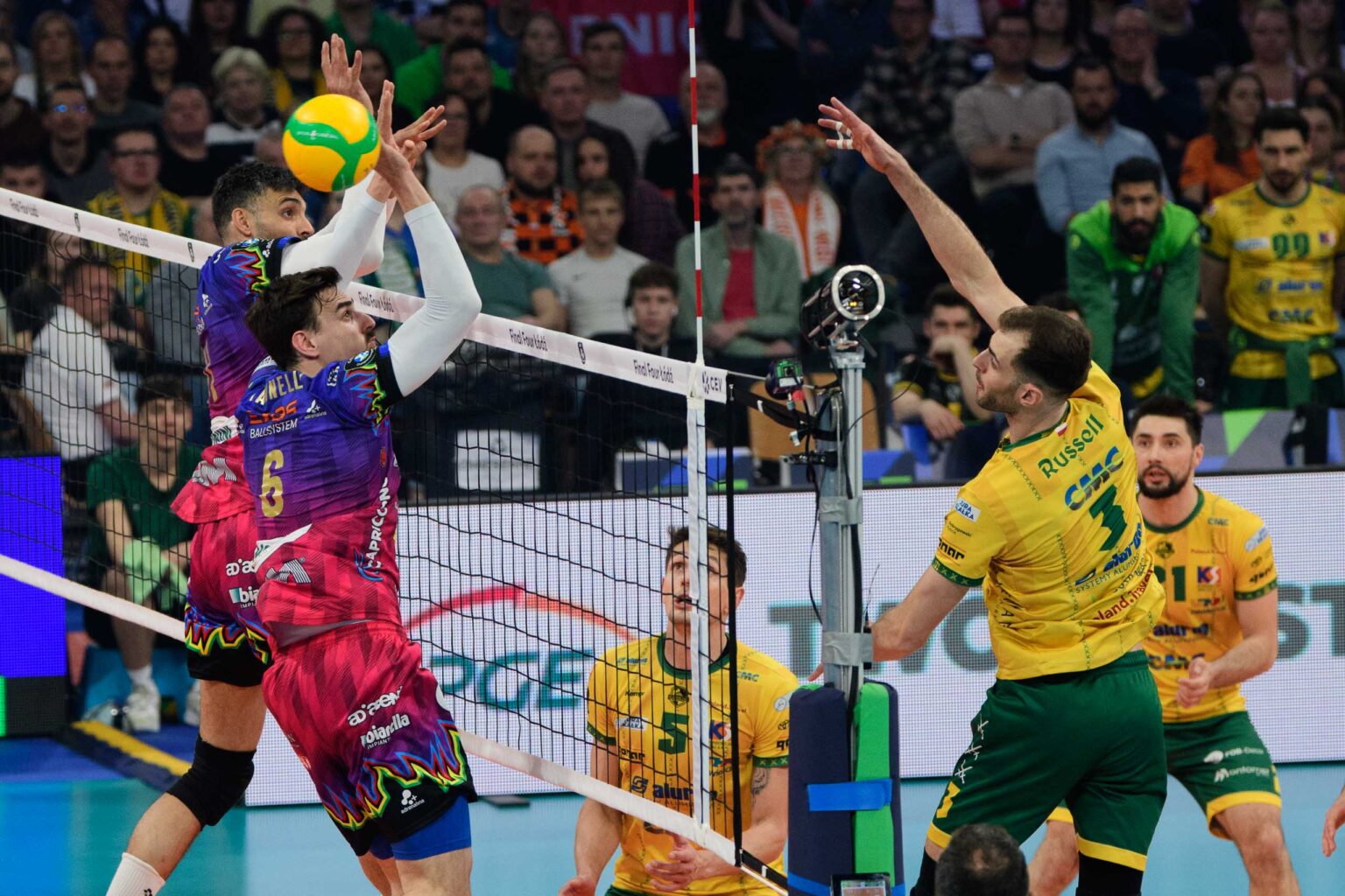 CEV Warta Zawiercie Sir Sicoma Fot Sebastian Szwajkowski 3