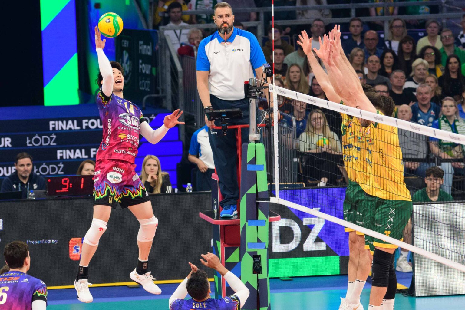 CEV Warta Zawiercie Sir Sicoma Fot Sebastian Szwajkowski 4