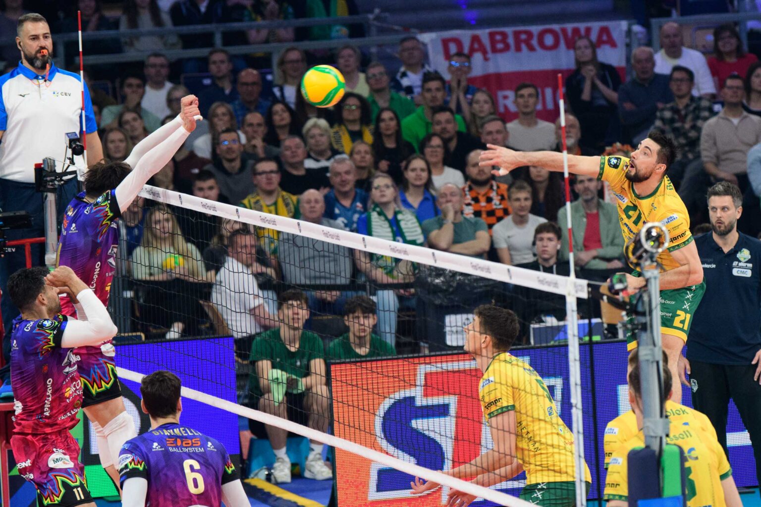 CEV Warta Zawiercie Sir Sicoma Fot Sebastian Szwajkowski 6