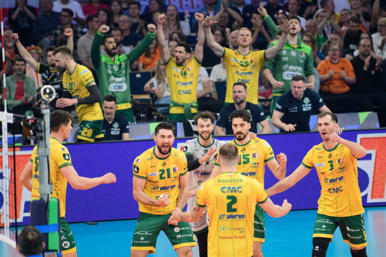 CEV Warta Zawiercie Sir Sicoma Fot Sebastian Szwajkowski 8