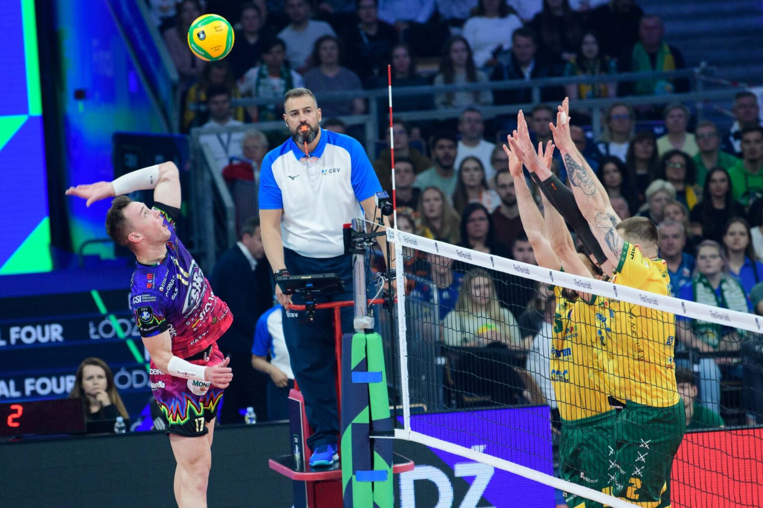 CEV Warta Zawiercie Sir Sicoma Fot Sebastian Szwajkowski 9
