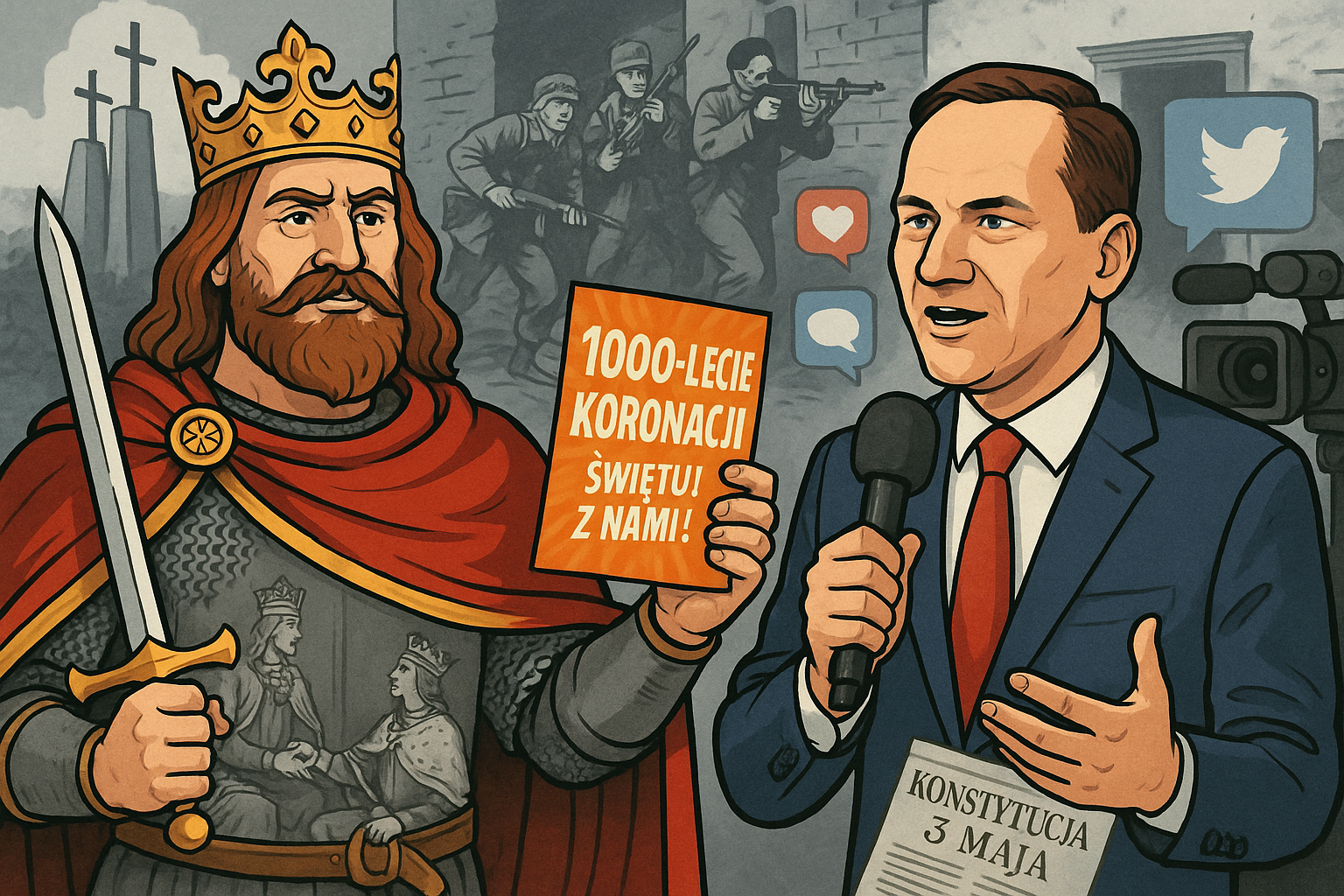 To jest temat | Radosław Sikorski czy Bolesław Chrobry? Kto lepiej rozumie marketing historyczny?
