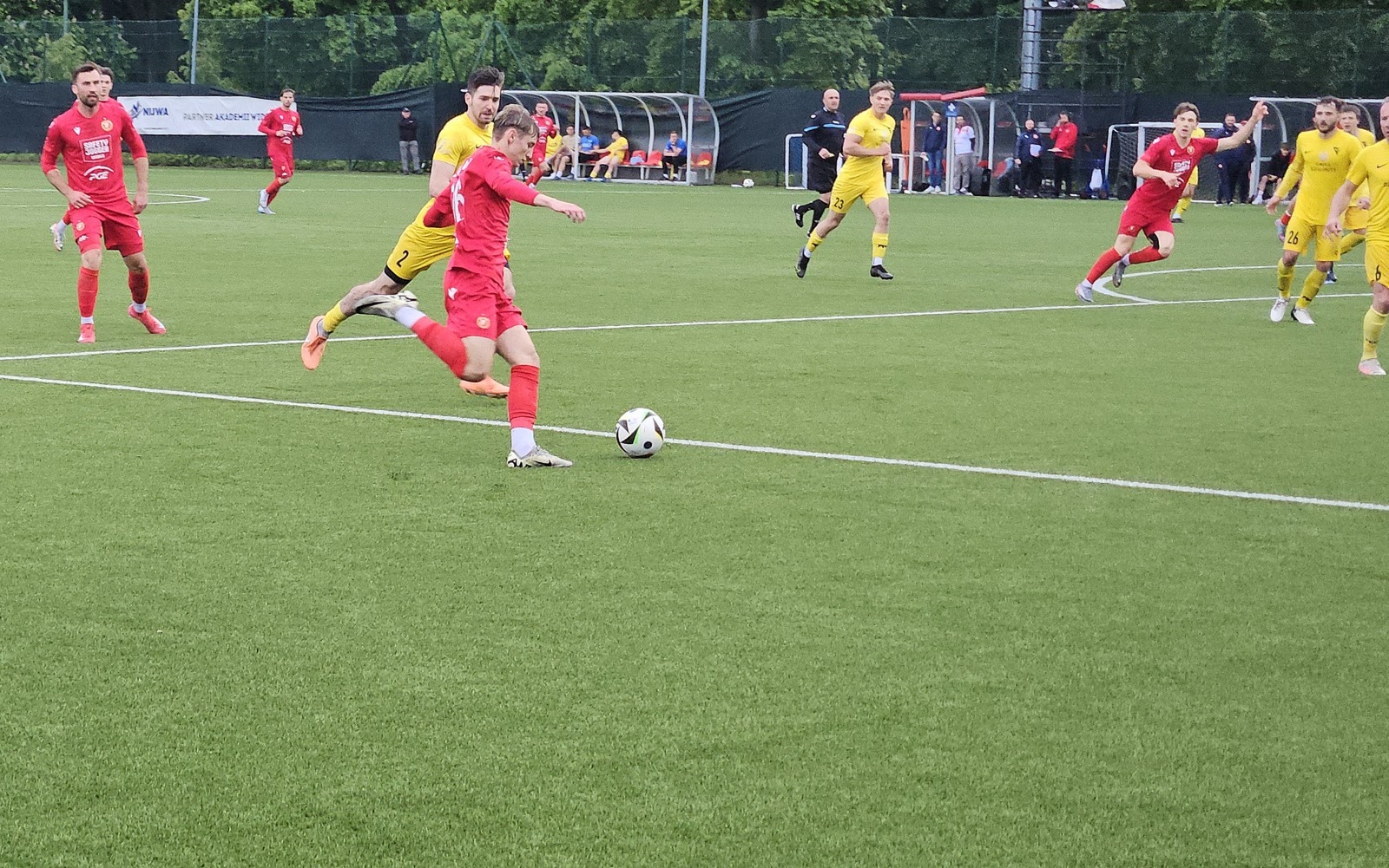 Rezerwy Widzewa z awansem do III ligi. Hat trick Daniela Gryzia 3 Rezerwy Widzewa z awansem