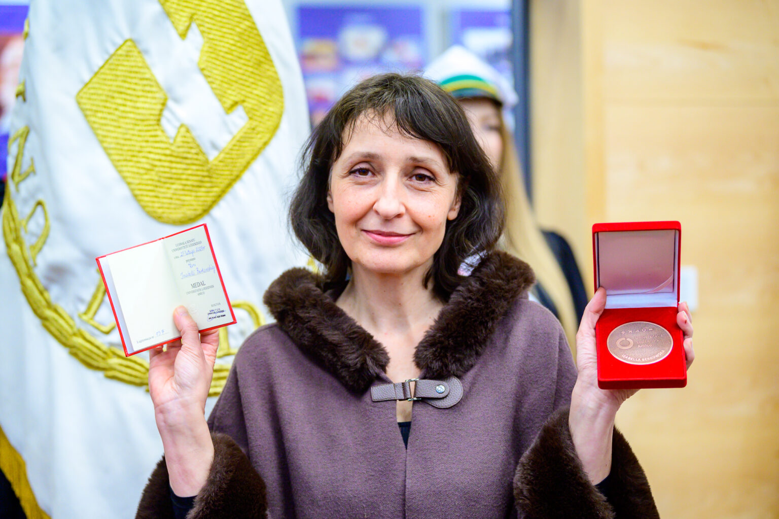 Iza Berkowska nagrodzona przez UL Fot Sebastan Szwajkowski 13