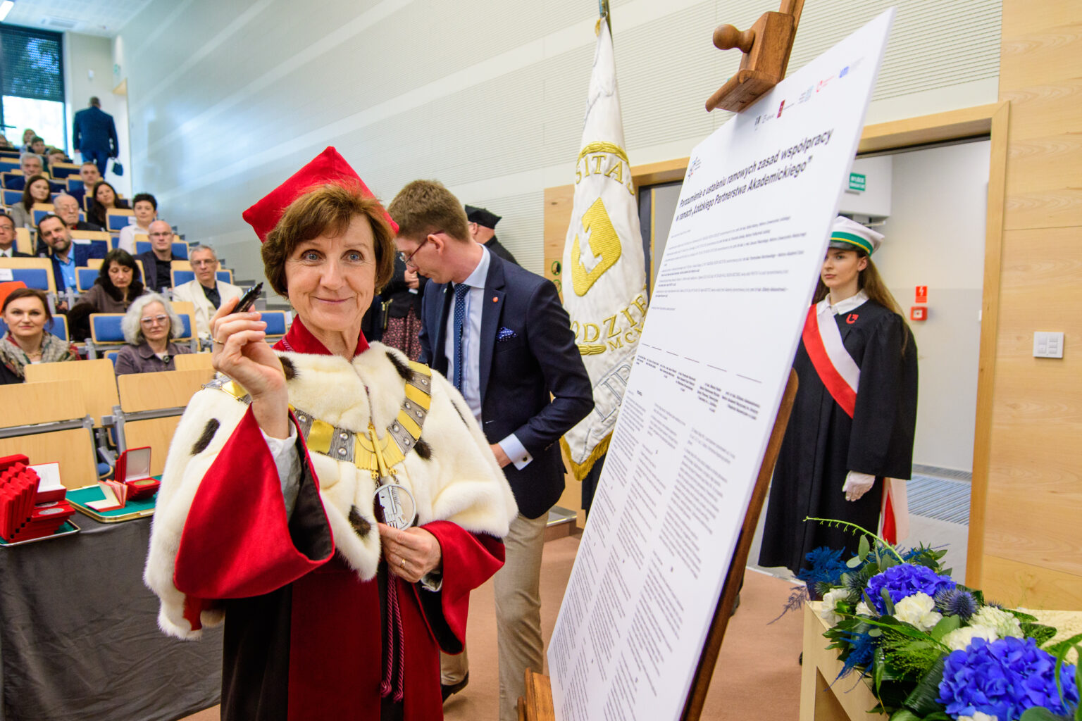 Iza Berkowska nagrodzona przez UL Fot Sebastan Szwajkowski 20