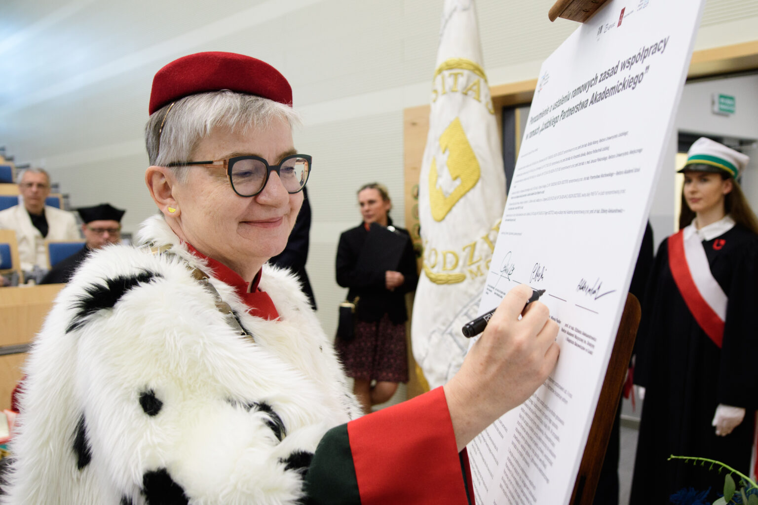 Iza Berkowska nagrodzona przez UL Fot Sebastan Szwajkowski 23