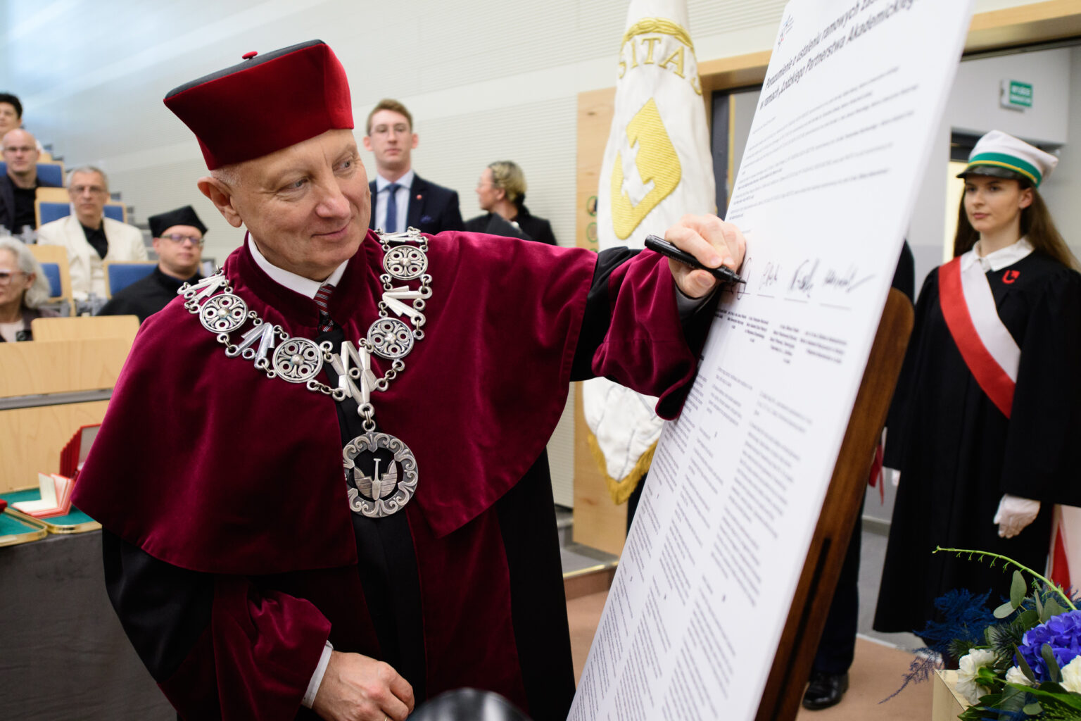 Iza Berkowska nagrodzona przez UL Fot Sebastan Szwajkowski 24