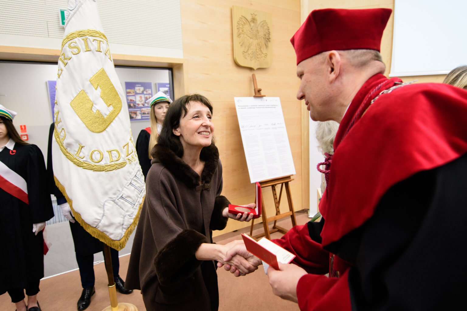 Iza Berkowska nagrodzona przez UL Fot Sebastan Szwajkowski 29