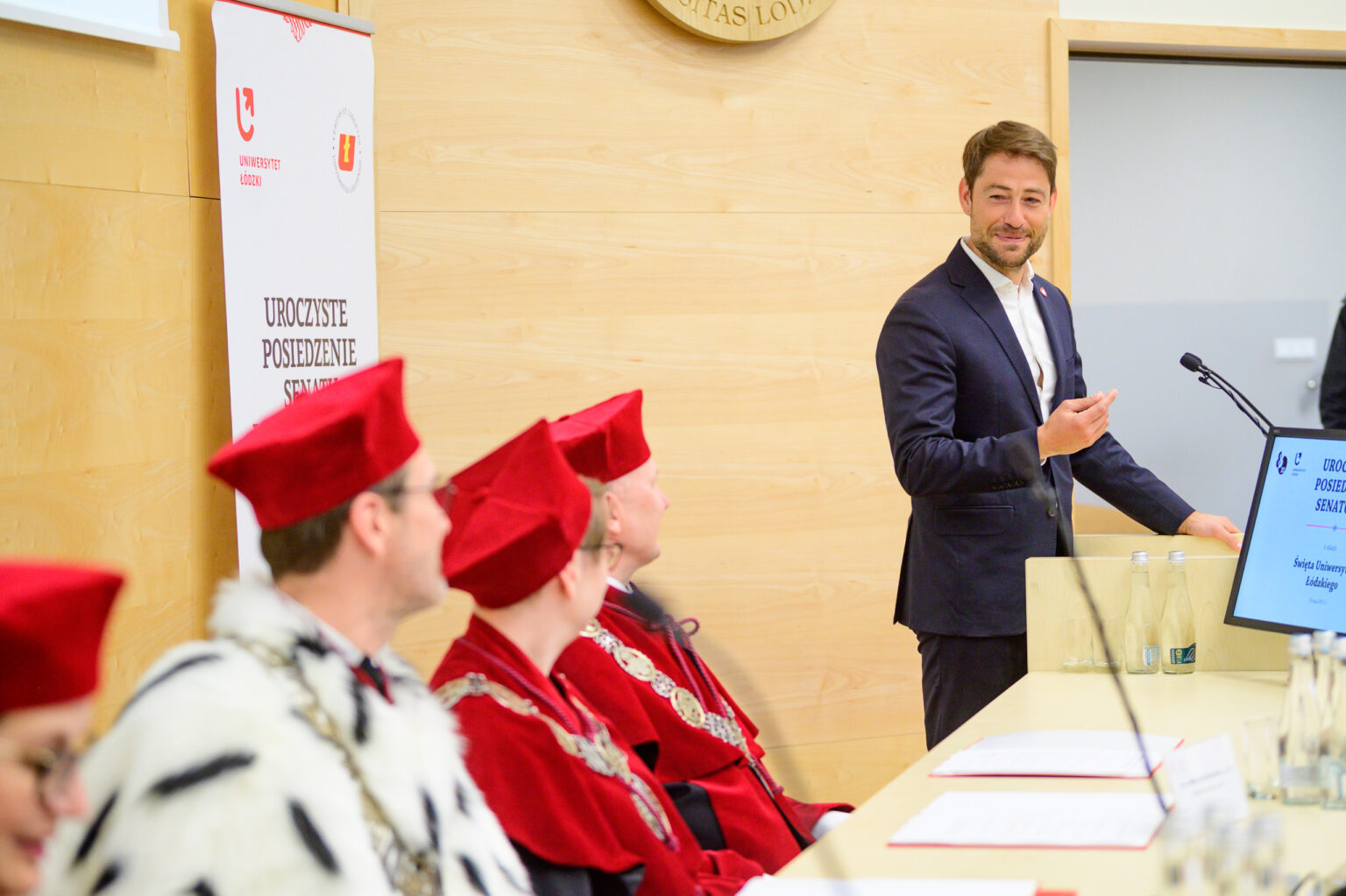 Iza Berkowska nagrodzona przez UL Fot Sebastan Szwajkowski 9
