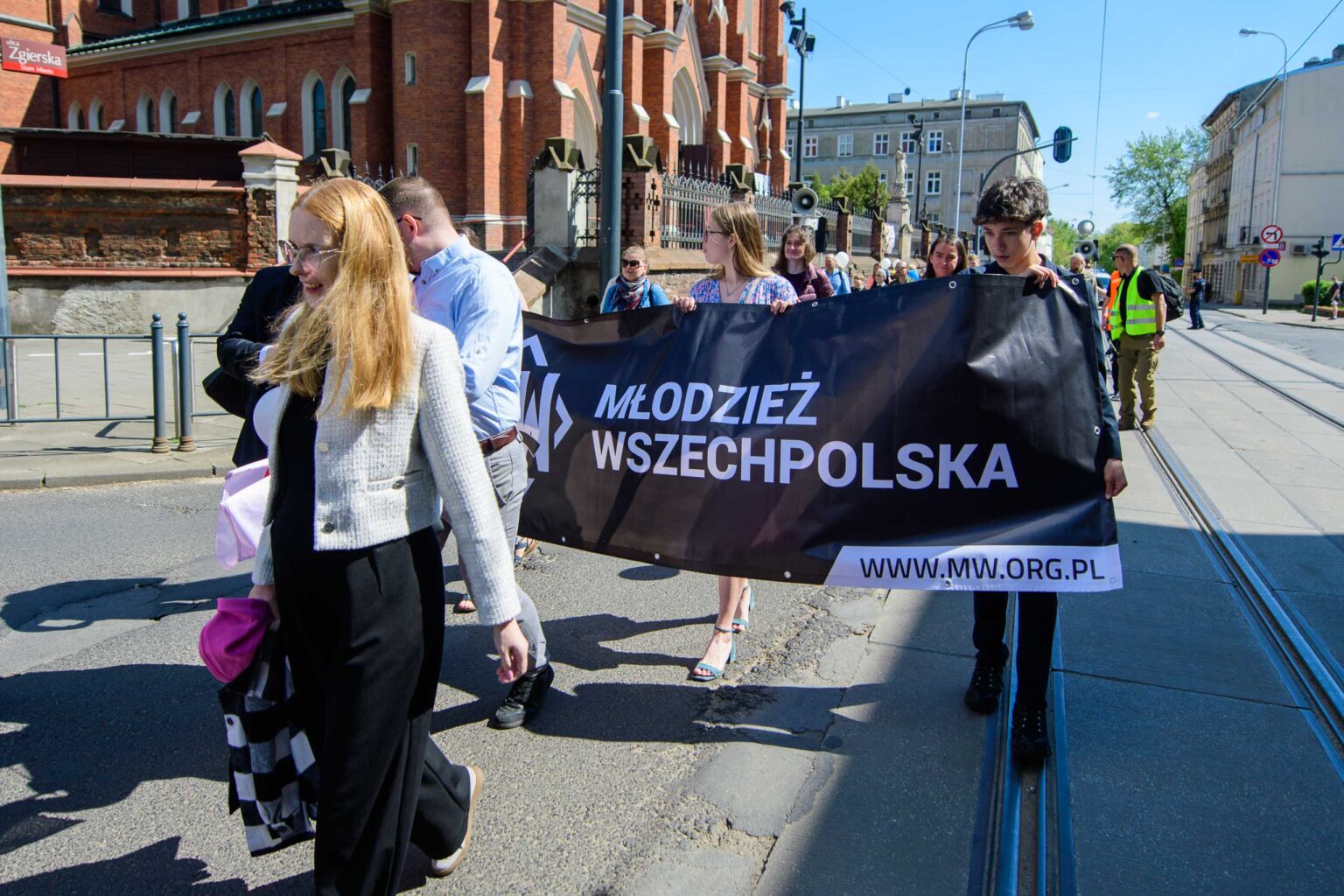 Marsz dla zycia i rodziny Fot Sebastian Szwajkowski 3