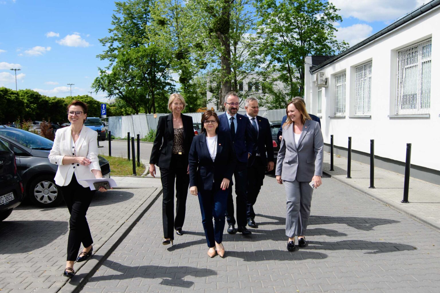 Minister Zdrowia Izabela Leszczyna w szpitalu Kopernika Fot Sebastian Szwajkowski 10