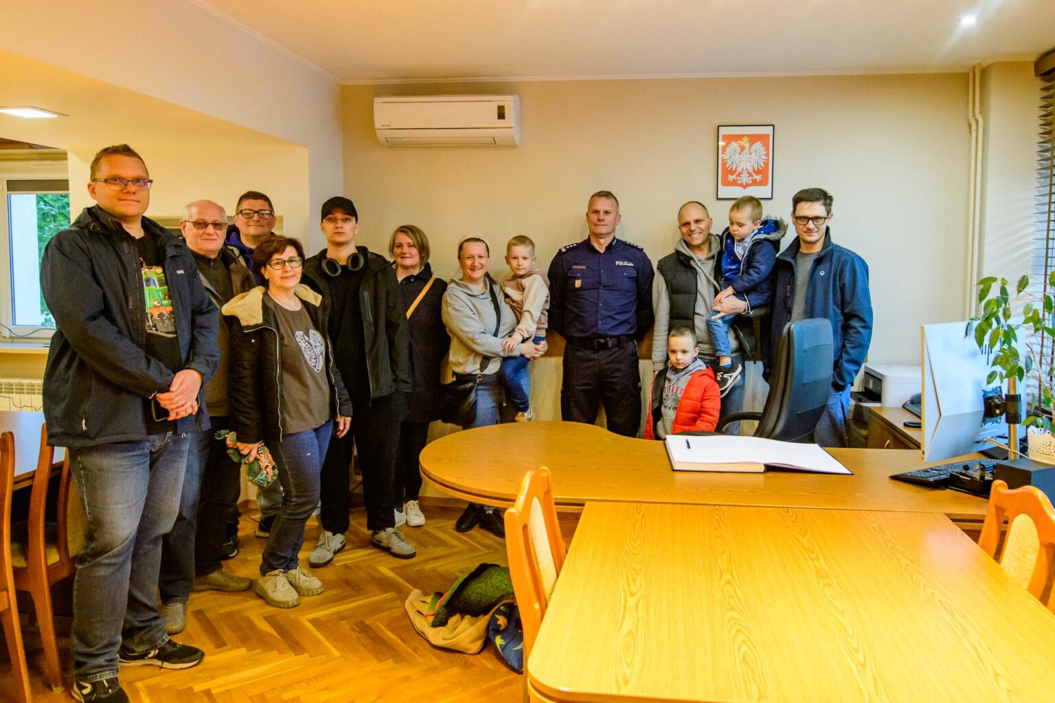 Noc Muzeow w Komendzie Wojewodzkiej Policji Fot Sebastian Szwajkowski