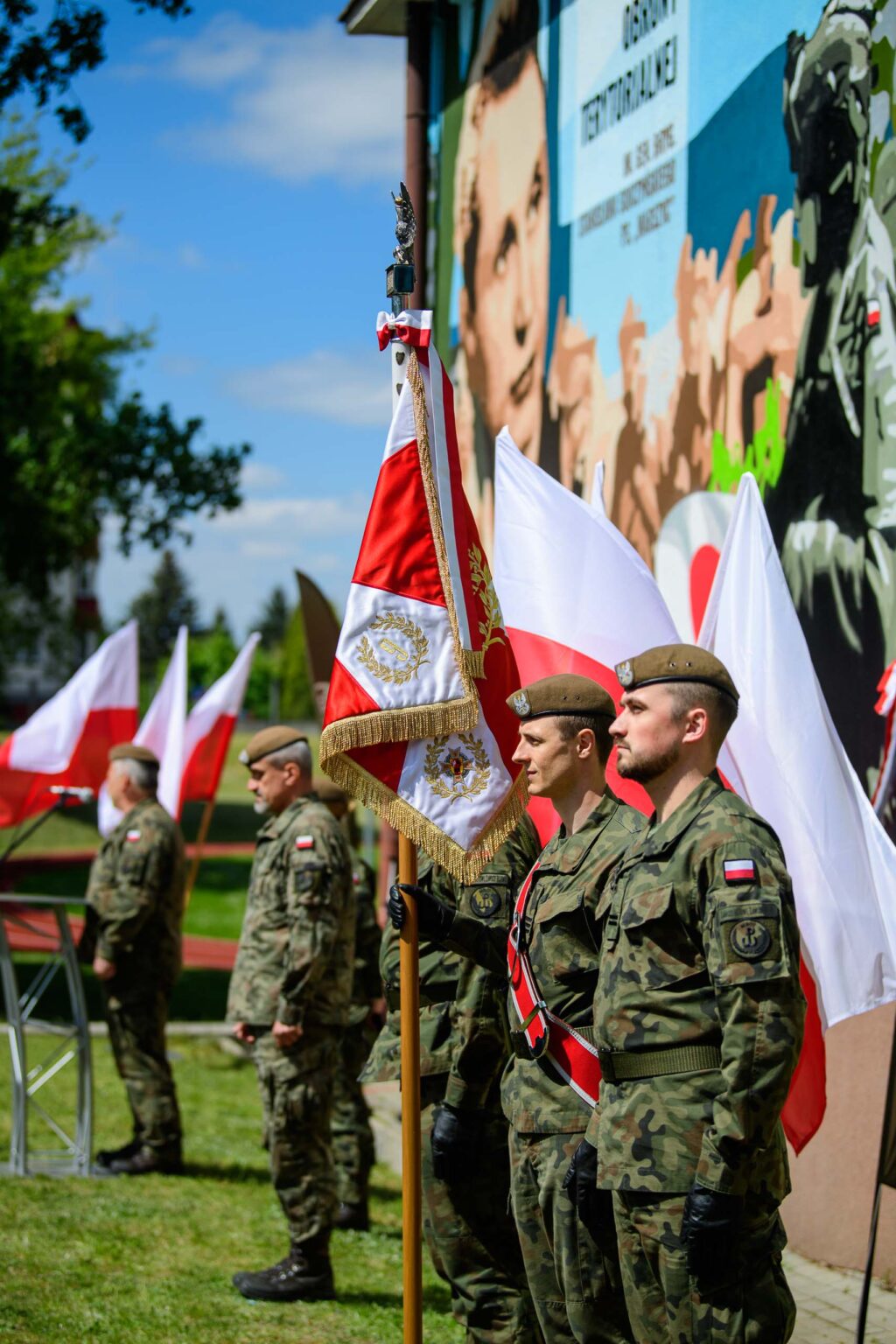 Odsloniecie Murala WOT Fot Sebastian Szwajkowski 14