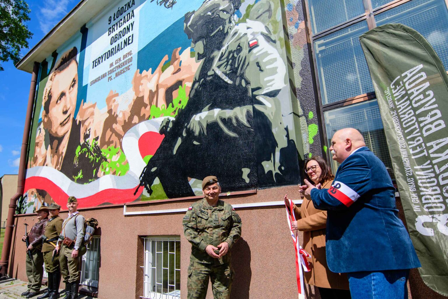 Odsloniecie Murala WOT Fot Sebastian Szwajkowski 4