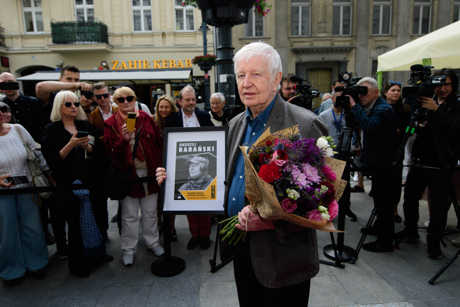 Odsloniecie gwiazdy Andrzeja Baranskiego Fot Sebastian Szwajkowski 14