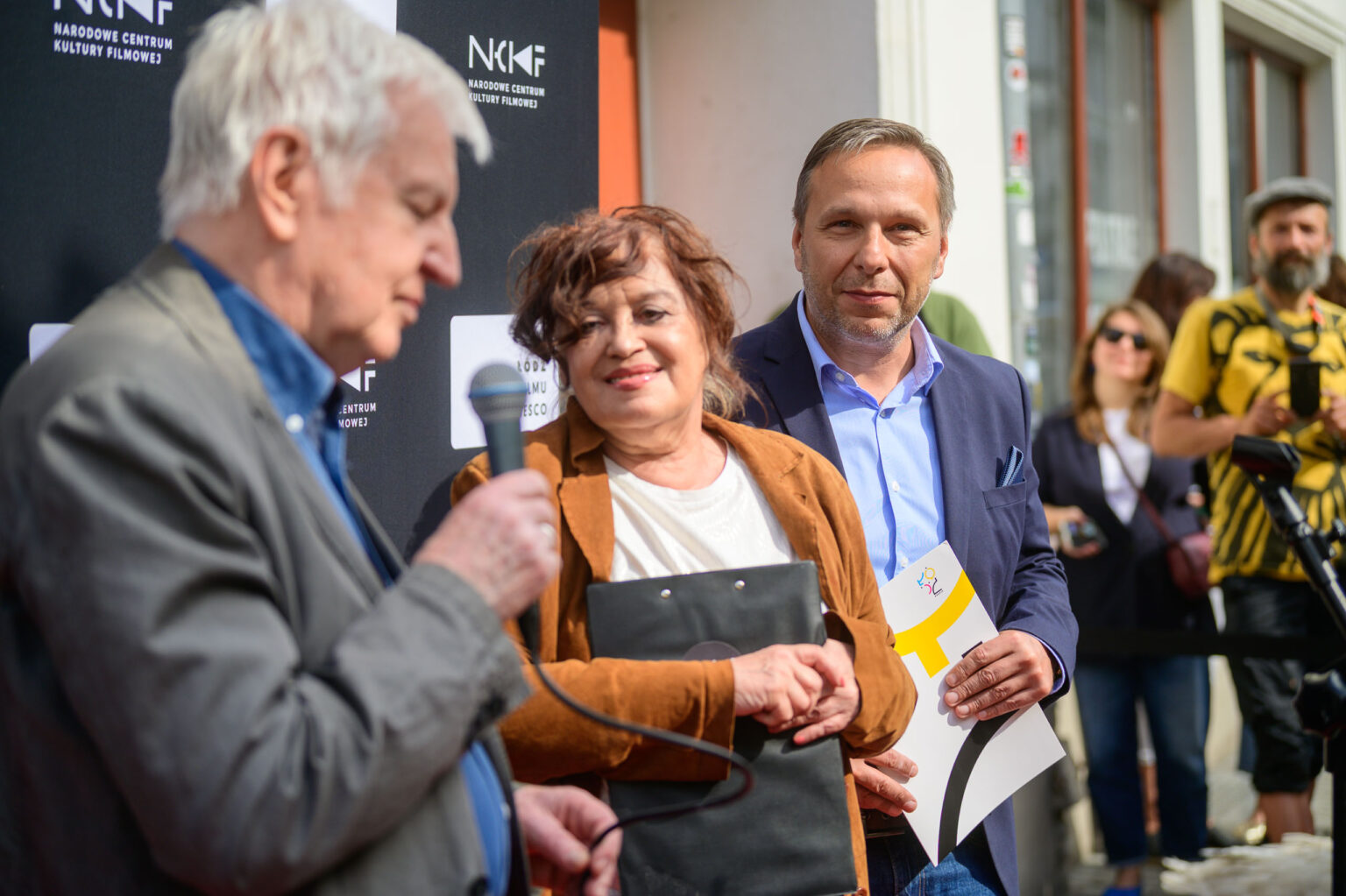 Odsloniecie gwiazdy Andrzeja Baranskiego Fot Sebastian Szwajkowski 4