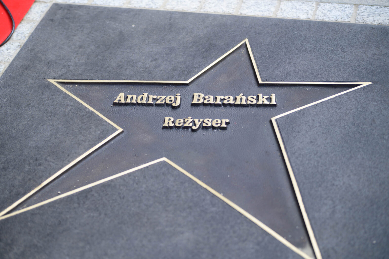 Odsloniecie gwiazdy Andrzeja Baranskiego Fot Sebastian Szwajkowski 6