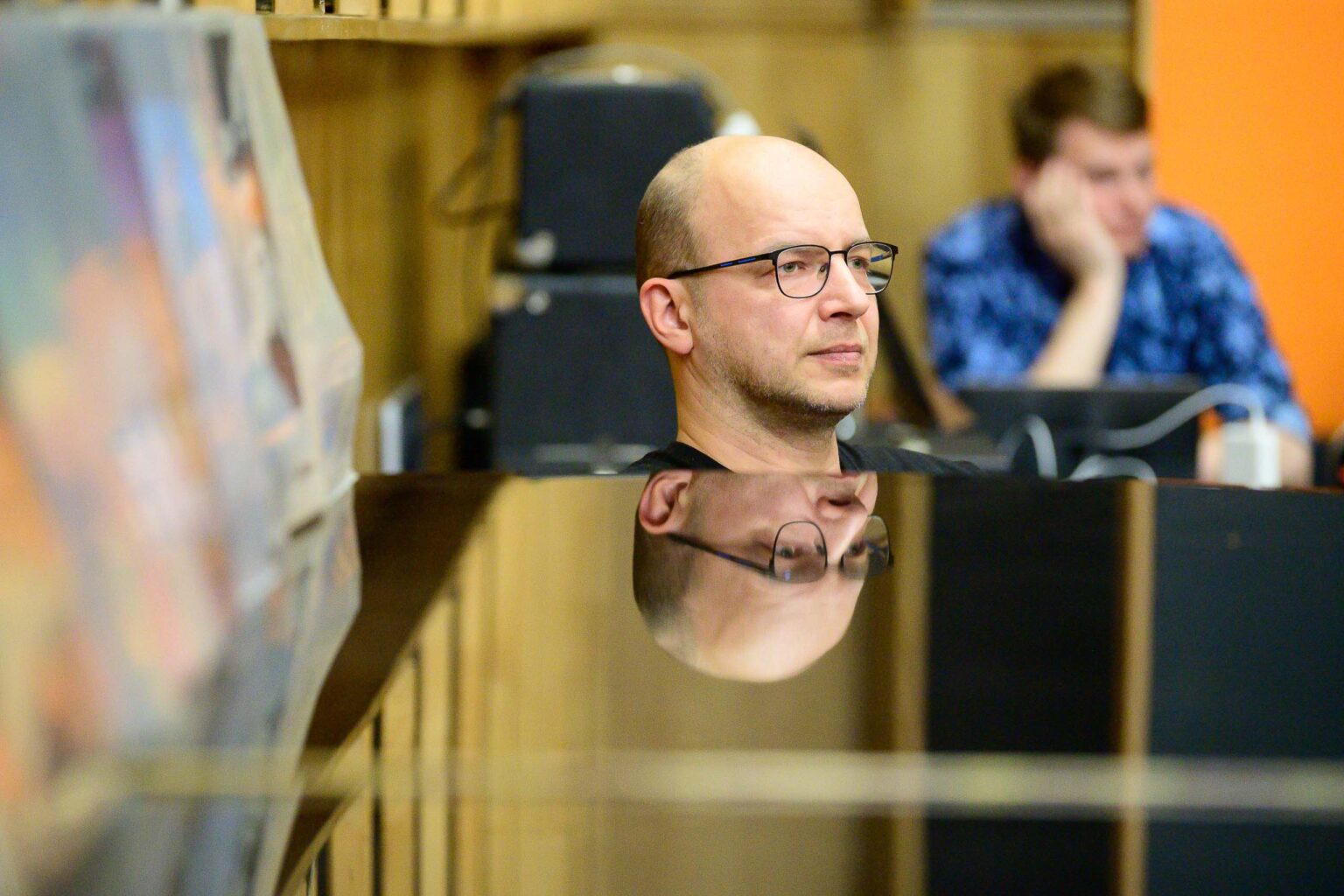 Odsluch plyty Pink Floyd w Studiu Debicha Fot Sebastian Szwajkowski 31