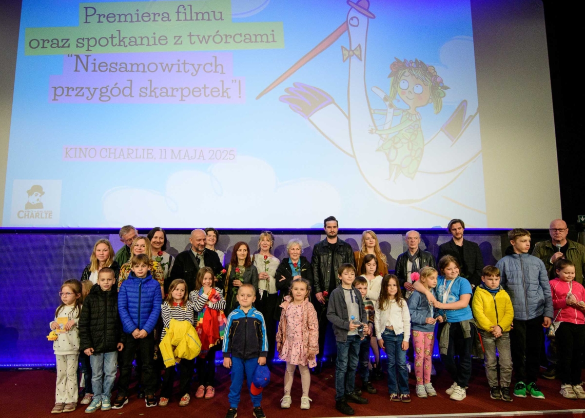 „Skarpetki przywracają Łodzi dubbing" - spotkanie z twórcami animacji „Niesamowite przygody skarpetek”