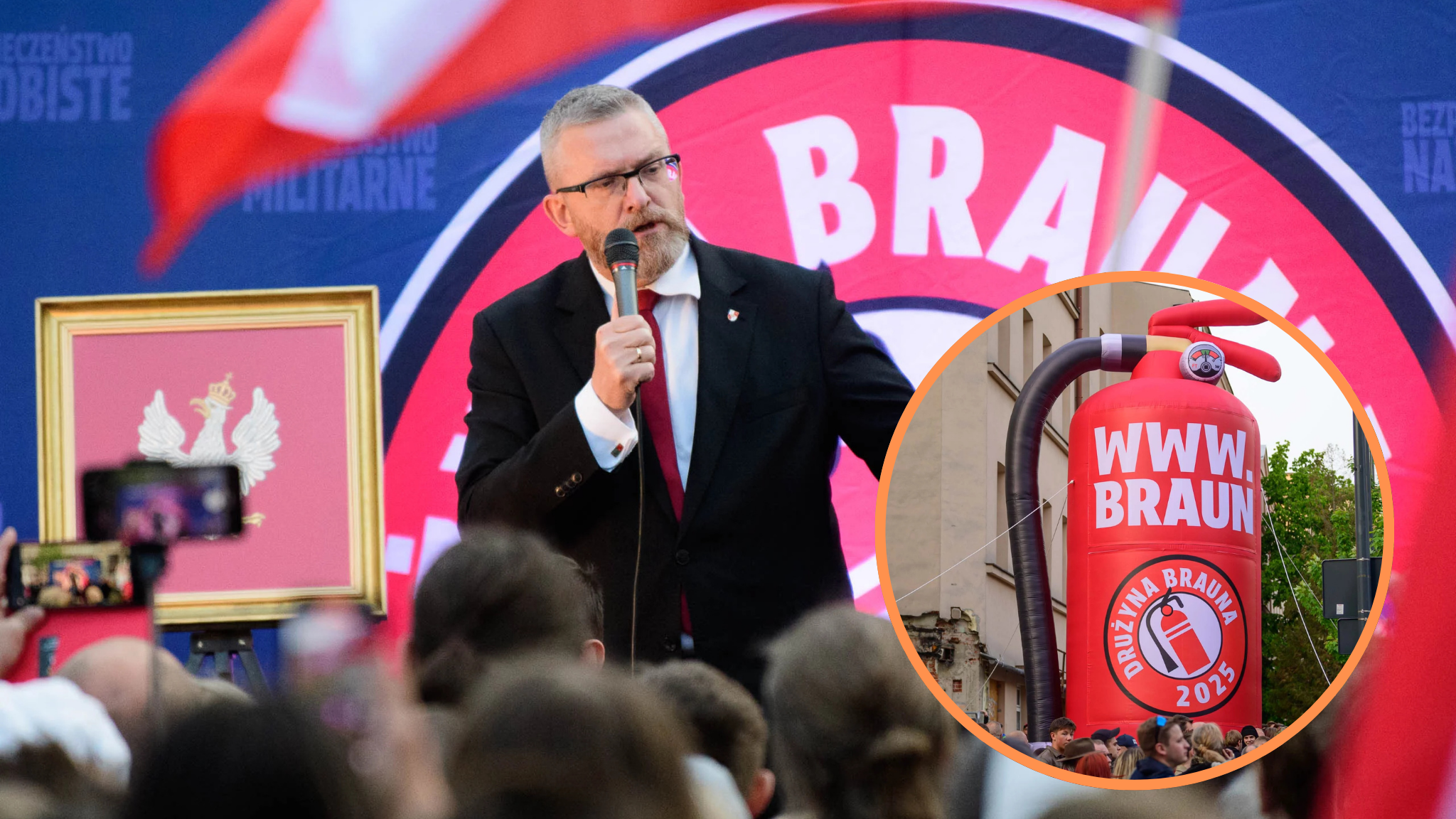 Czy Grzegorz Braun popełnił przestępstwo? Poseł Krzysztof Piątkowski złożył zawiadomienie do prokuratury