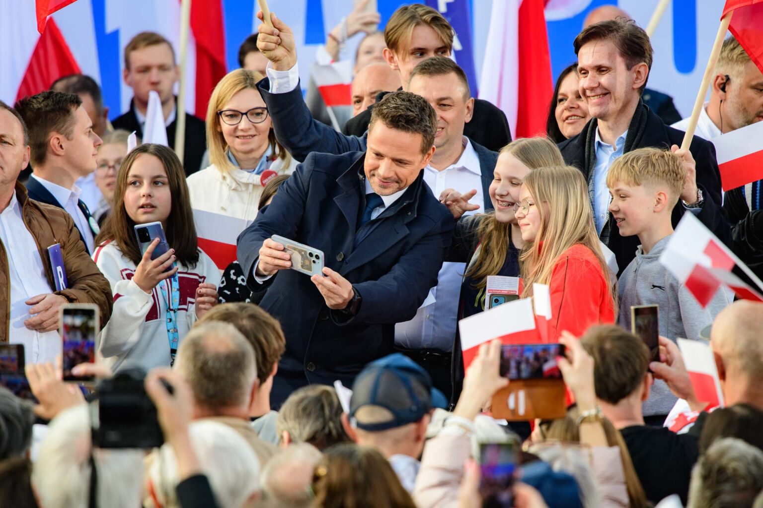 Rafal Trzaskowski w Lodzi Fot Sebastian Szwajkowski 43