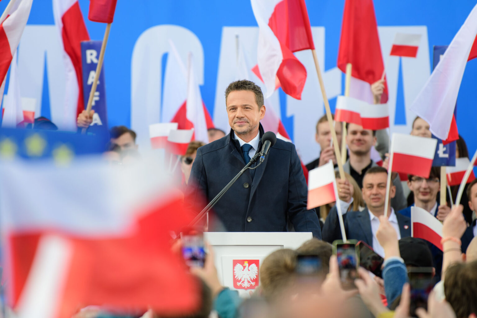 Rafal Trzaskowski w Lodzi Fot Sebastian Szwajkowski 6