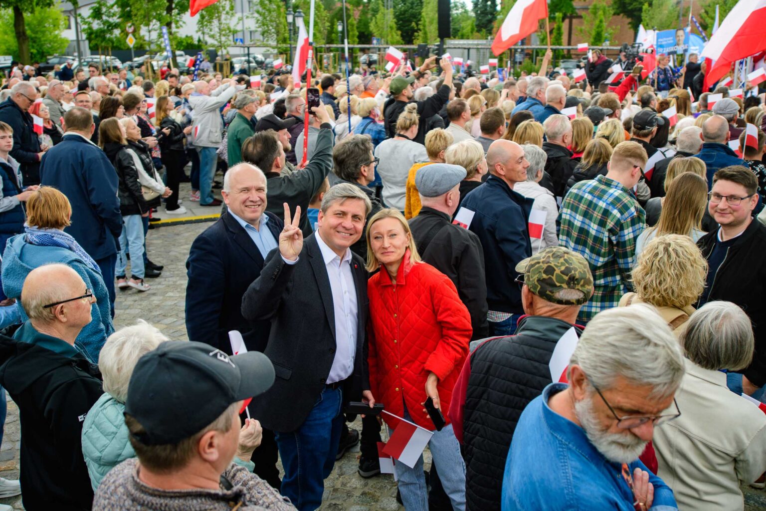 Rafal Trzaskowski w Pabianicach Fot Sebastian Szwajkowski 1