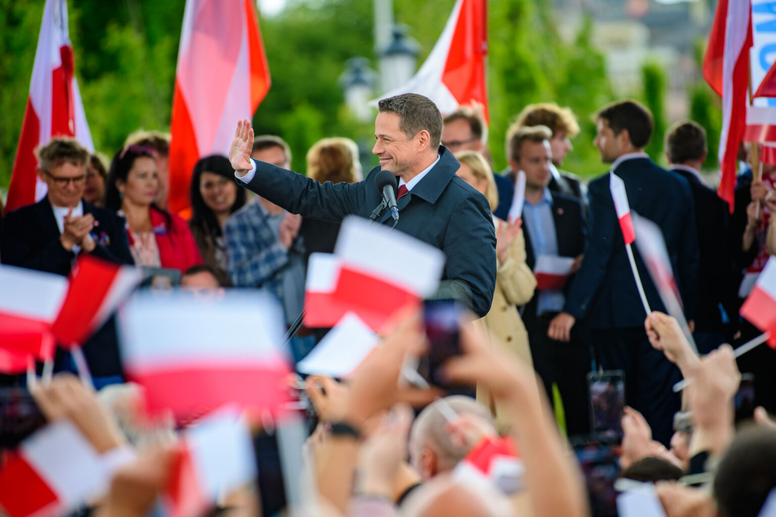 Rafal Trzaskowski w Pabianicach Fot Sebastian Szwajkowski 25