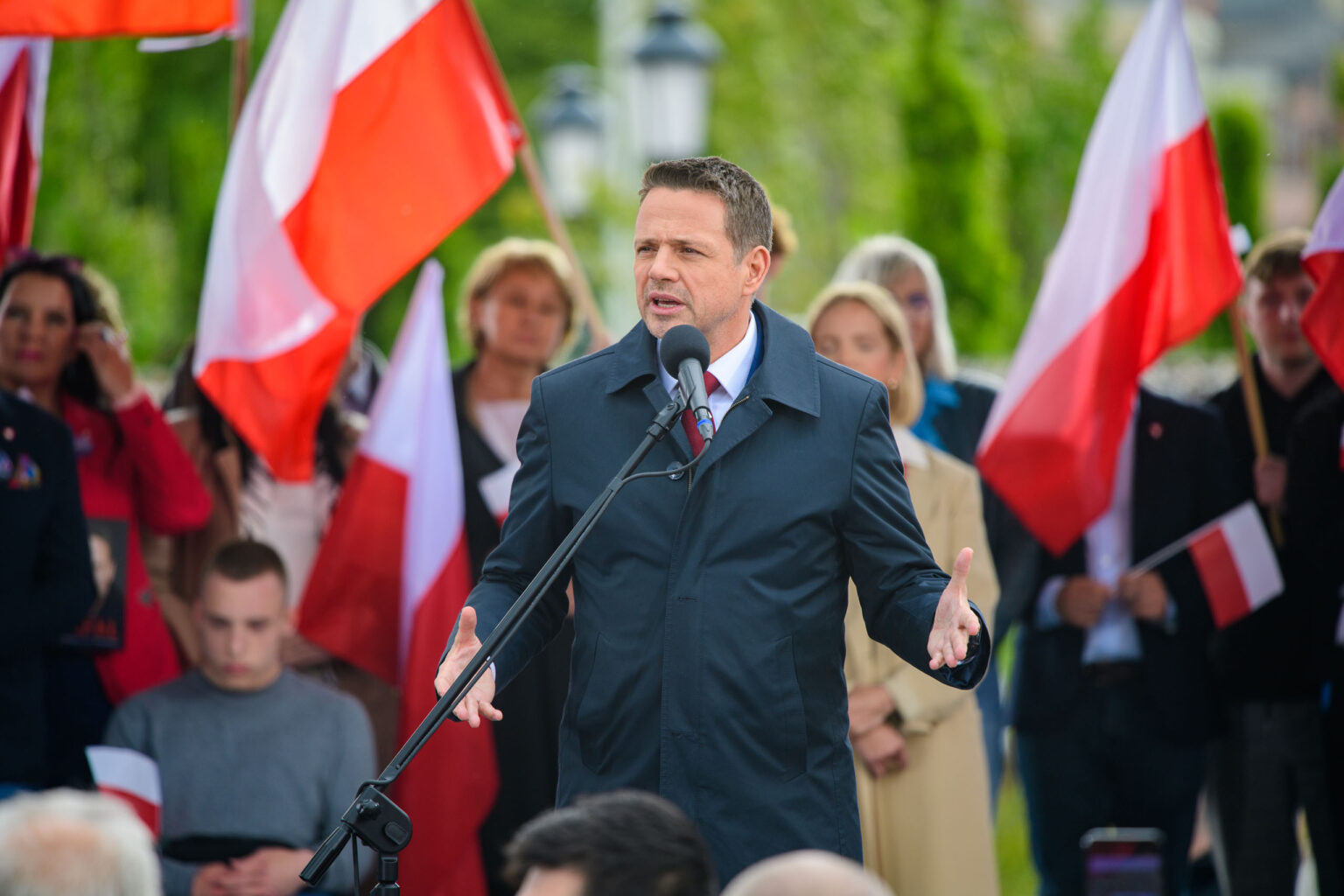 Rafal Trzaskowski w Pabianicach Fot Sebastian Szwajkowski 28