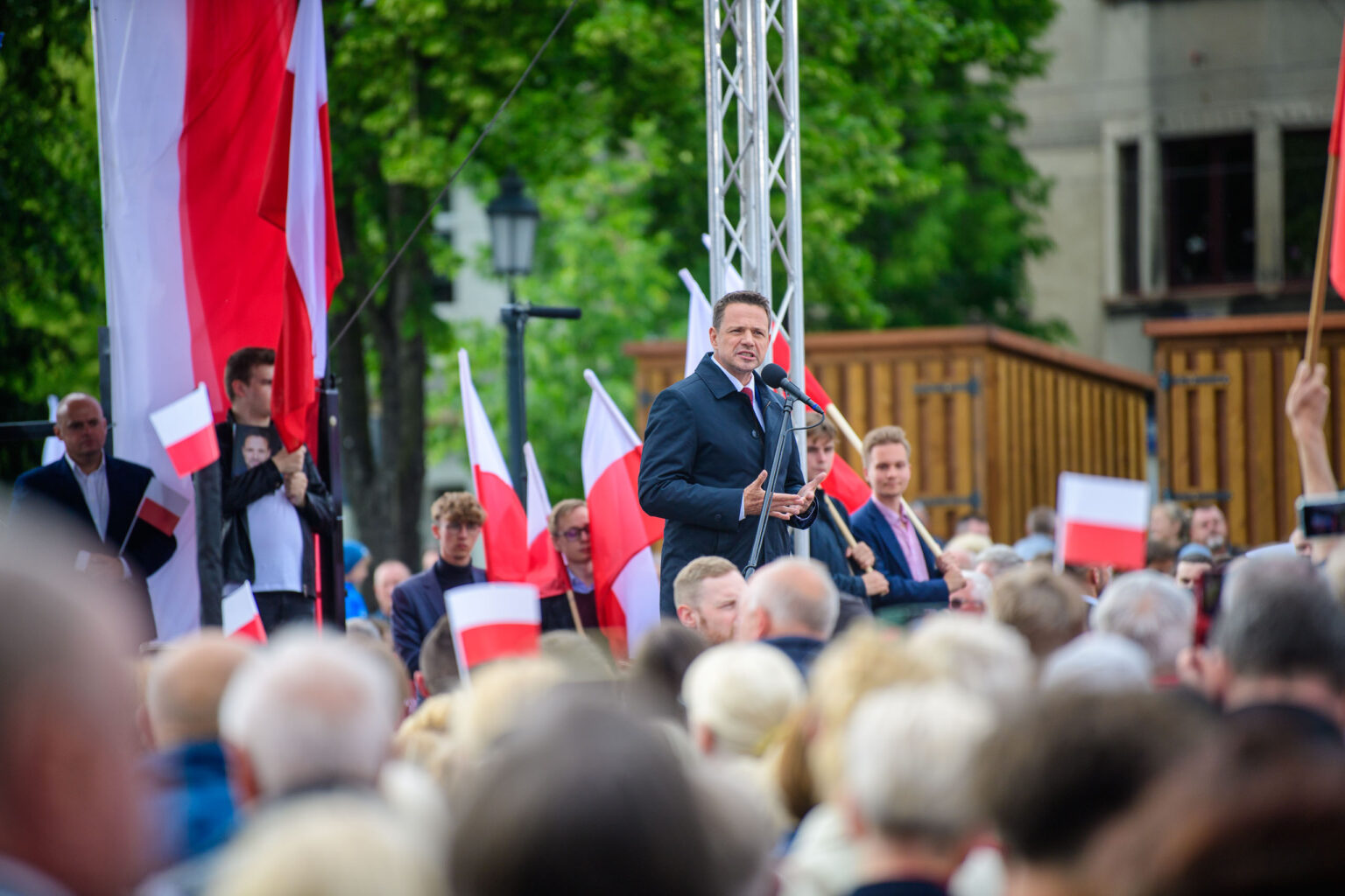 Rafal Trzaskowski w Pabianicach Fot Sebastian Szwajkowski 29