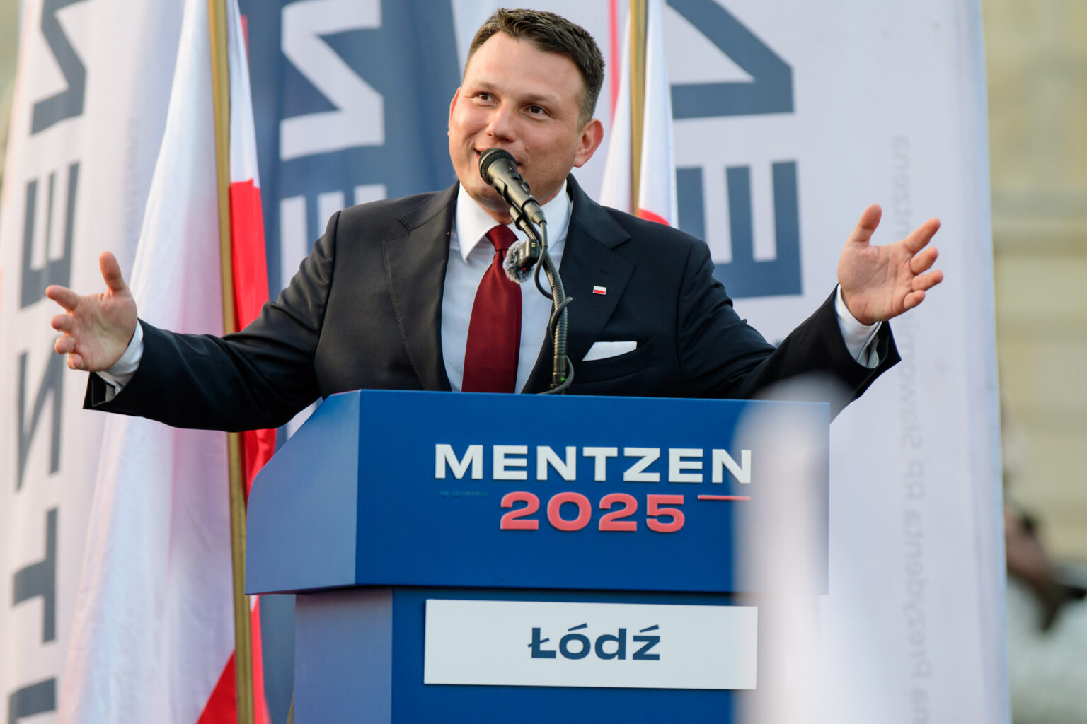 Slawomir Mentzen w Lodzi Fot Sebastian Szwajkowski 11