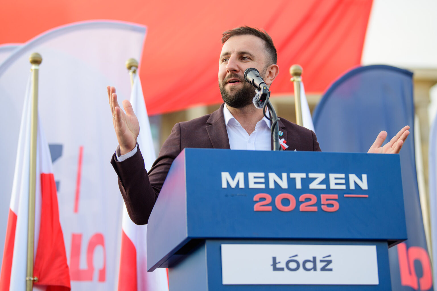 Slawomir Mentzen w Lodzi Fot Sebastian Szwajkowski 22