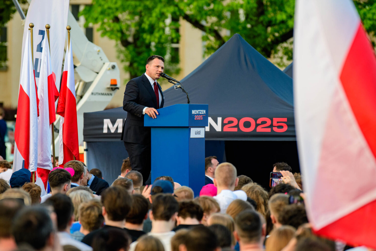 Slawomir Mentzen w Lodzi Fot Sebastian Szwajkowski 7