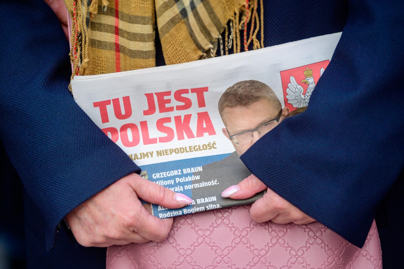 Spotkanie z Grzegorzem Braunem w Lodzi Fot Sebastian Szwajkowski 1
