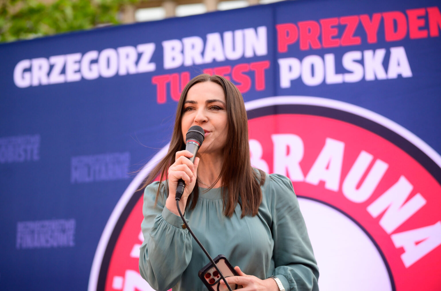 Spotkanie z Grzegorzem Braunem w Lodzi Fot Sebastian Szwajkowski 34