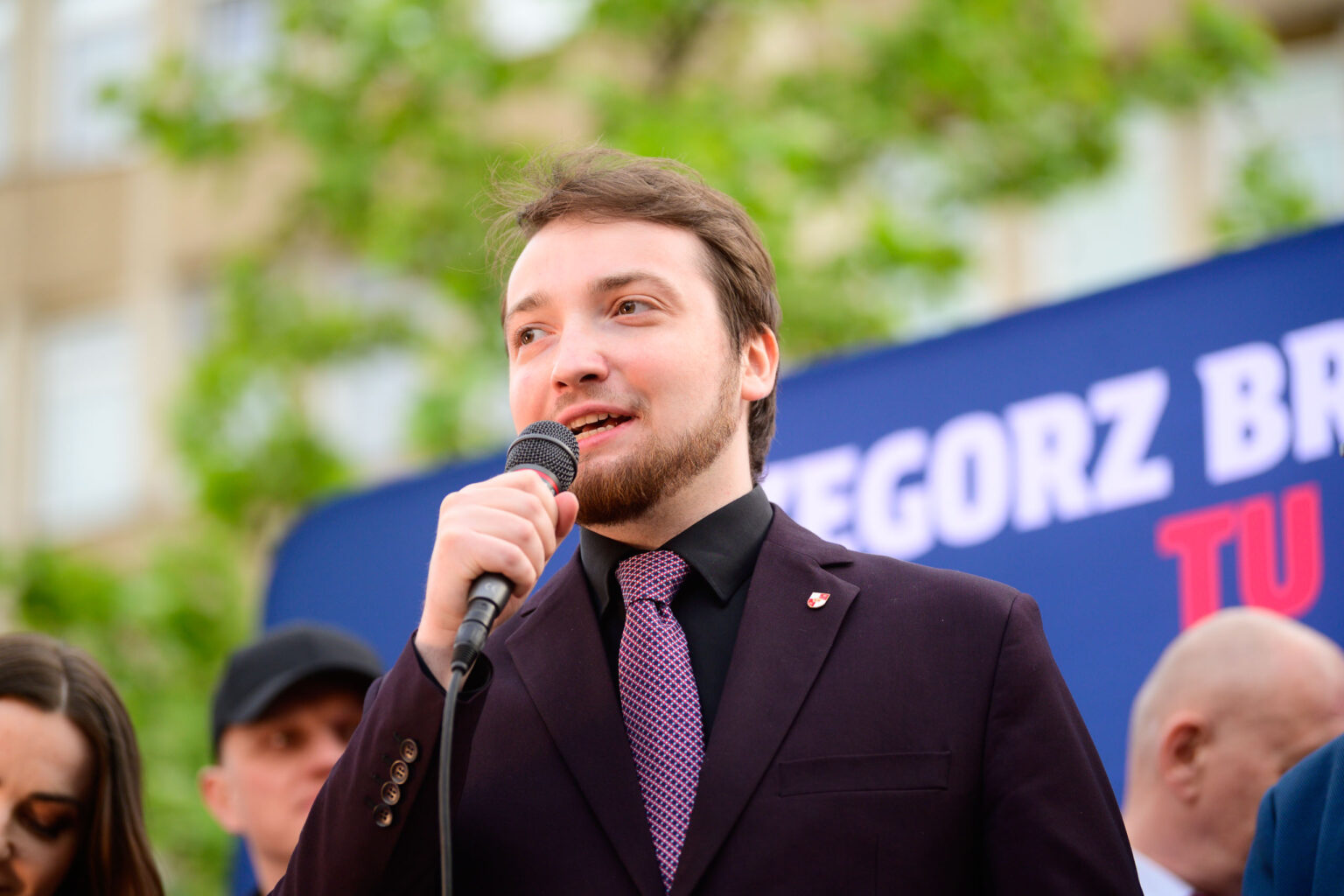 Spotkanie z Grzegorzem Braunem w Lodzi Fot Sebastian Szwajkowski 35