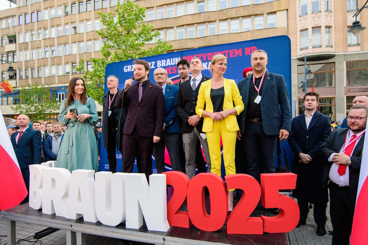 Spotkanie z Grzegorzem Braunem w Lodzi Fot Sebastian Szwajkowski 49