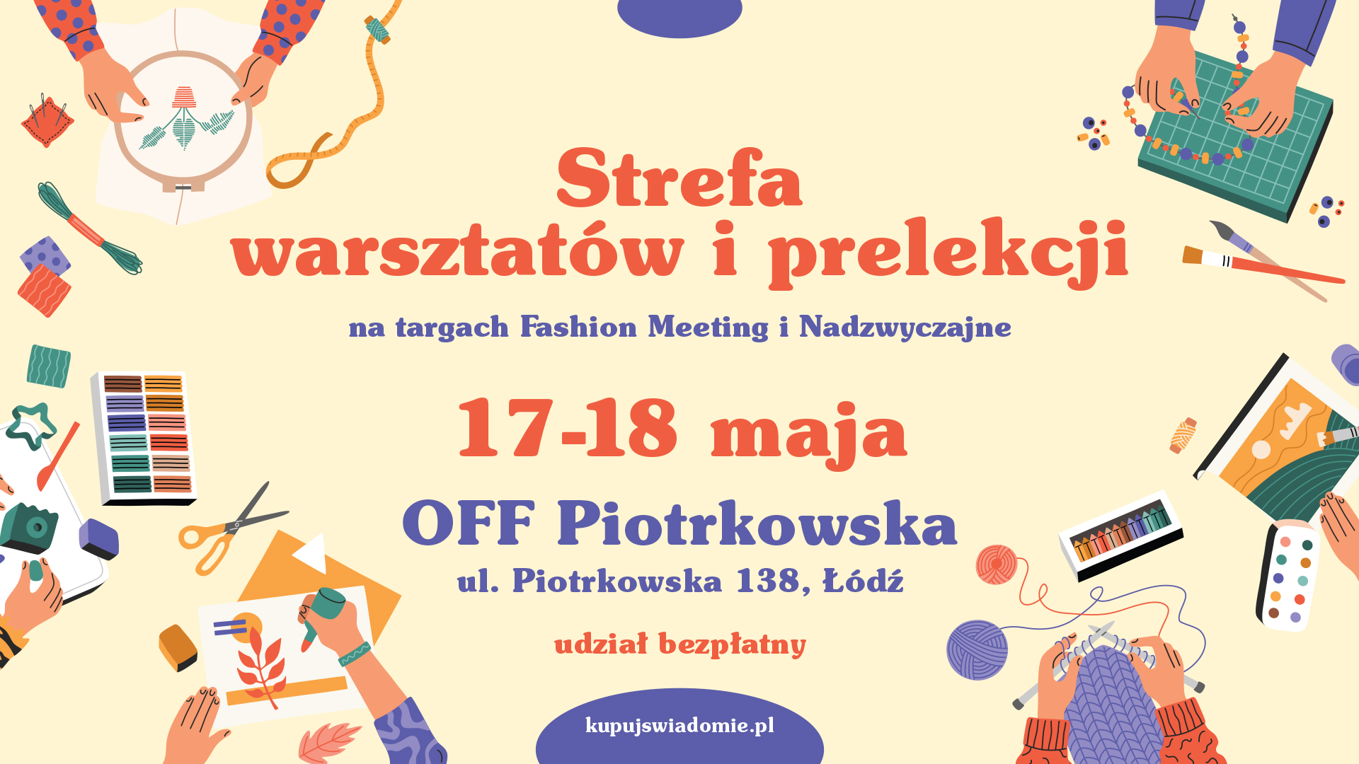 Strefa warsztatow i prelekcji poziom