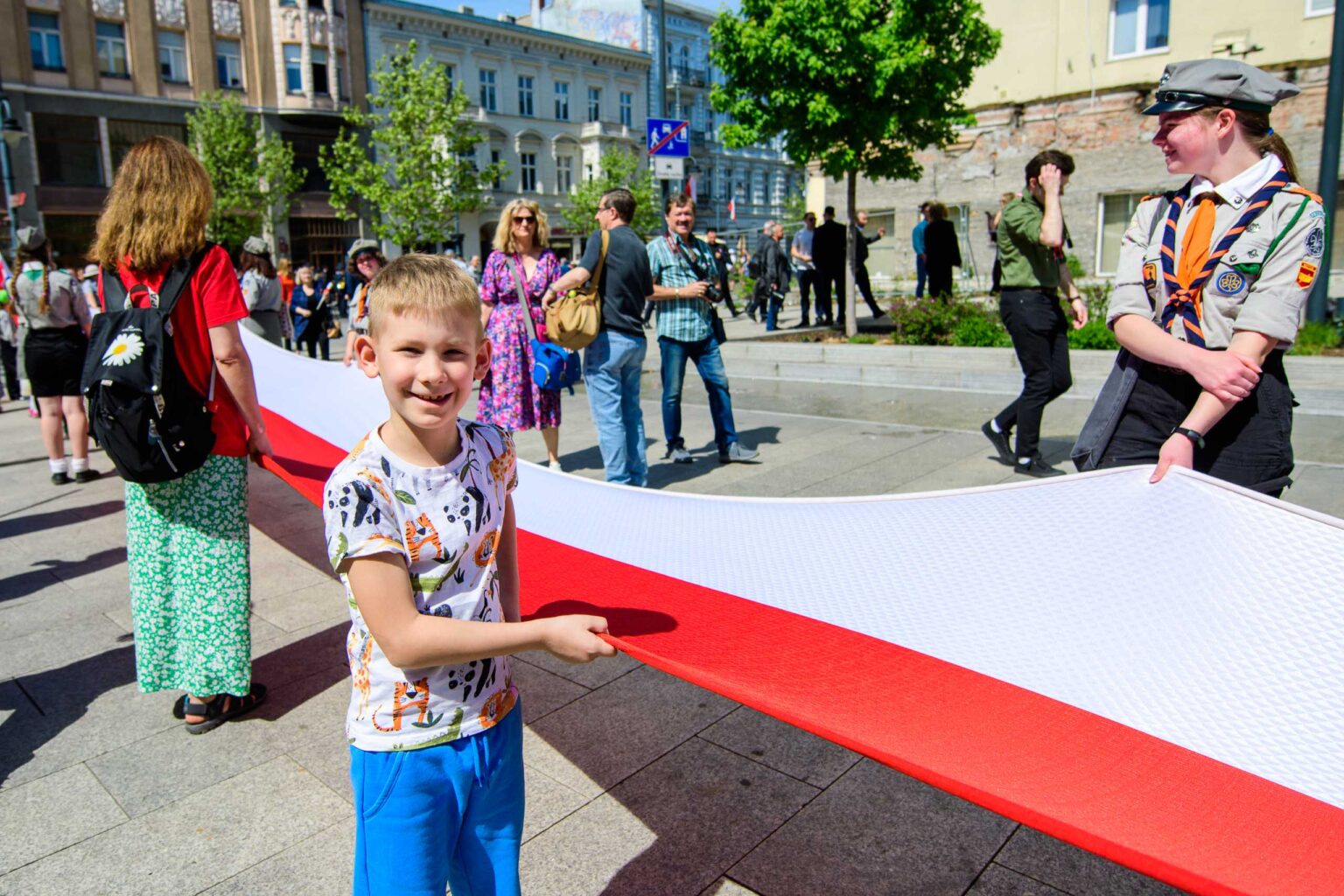 Swieto Flagi w Lodzi Fot Sebastian Szwajkowski 1