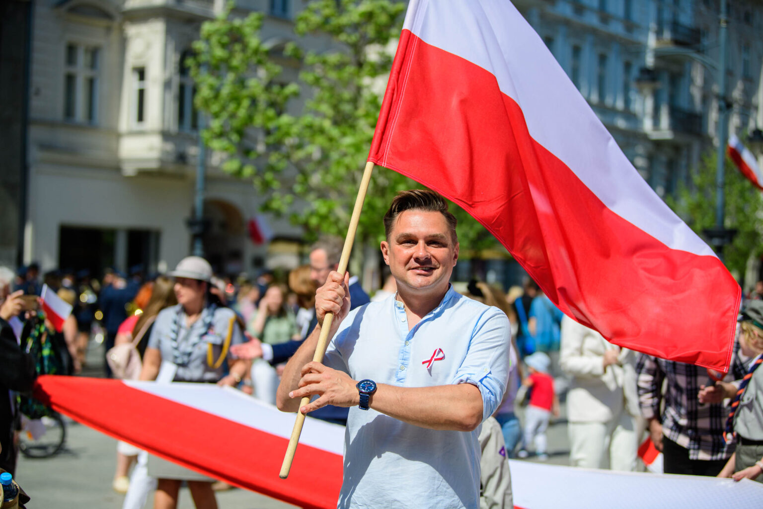 Swieto Flagi w Lodzi Fot Sebastian Szwajkowski 19
