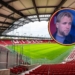 Tymoteusz Puchacz na meczu Widzewa