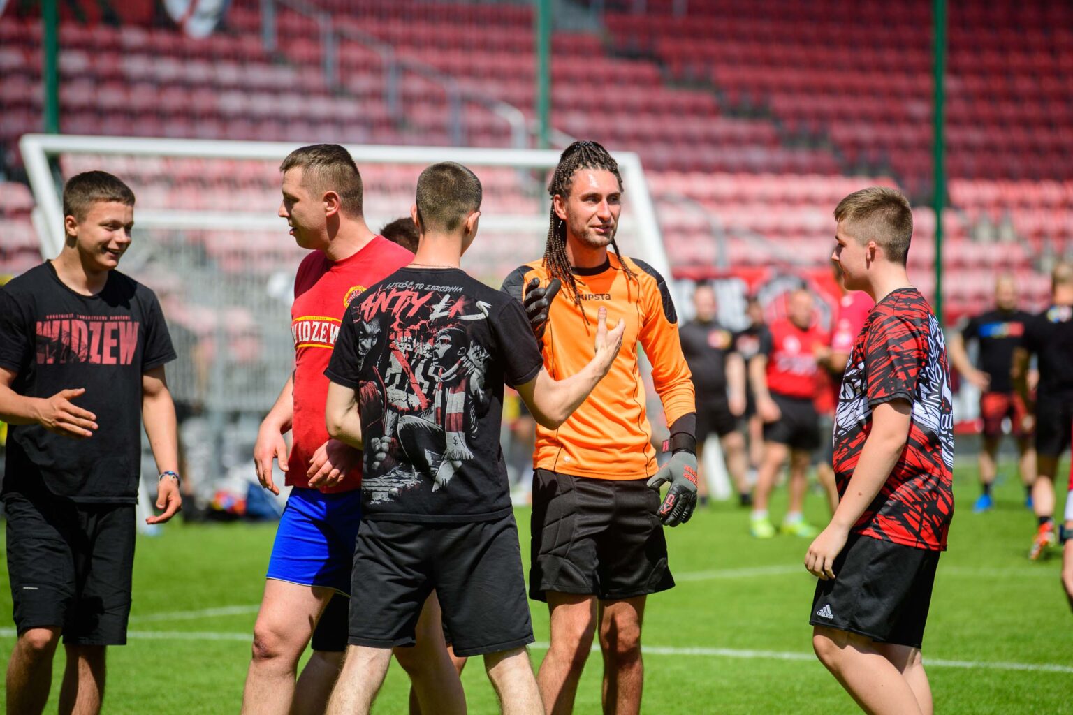 Turniej kibicow na Widzewie Fot Sebastian Szwajkowski 12