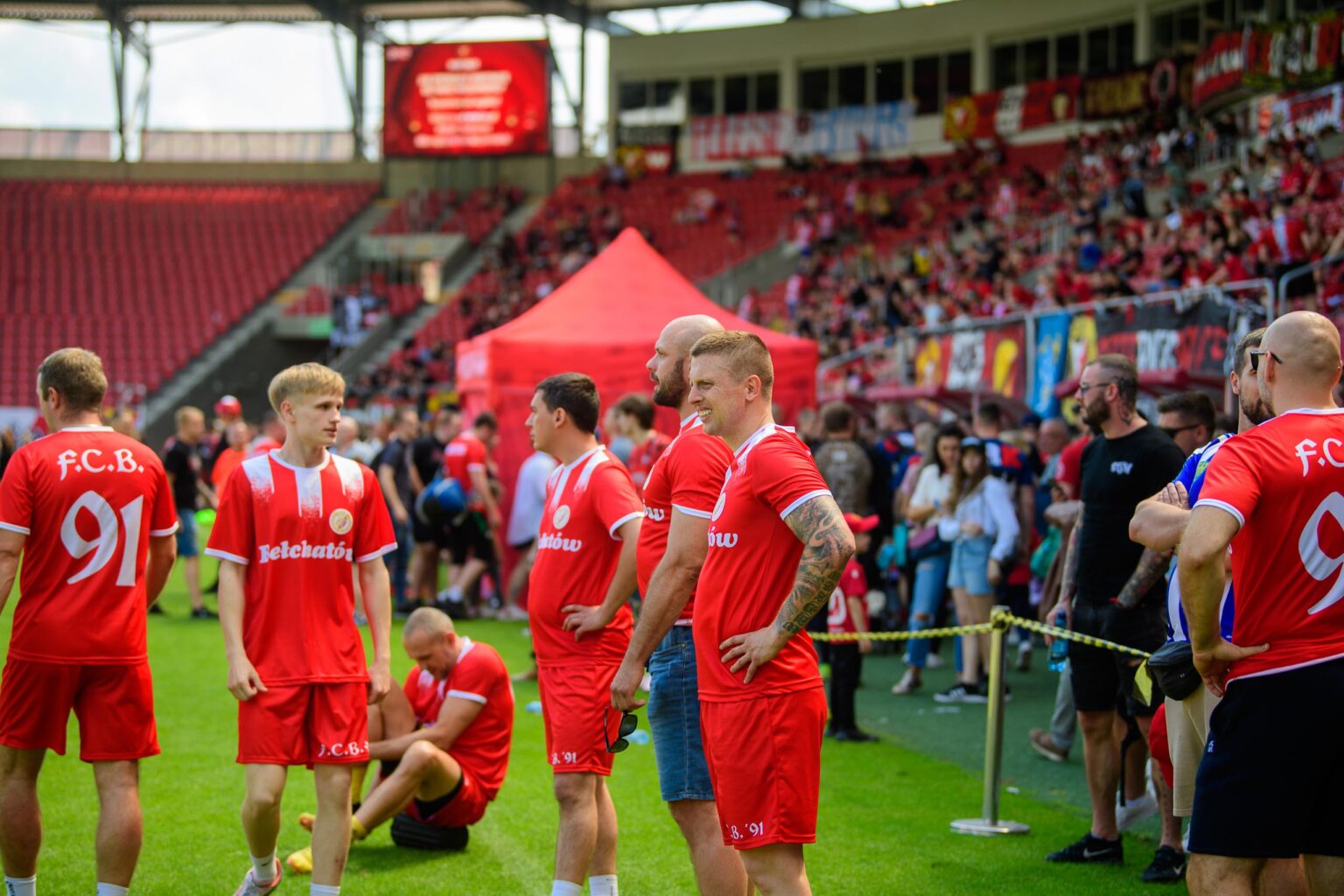 Turniej kibicow na Widzewie Fot Sebastian Szwajkowski 13