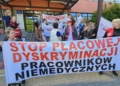 Strajk pracowników szpitala w Bełchatowie
