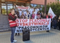 Strajk pracowników szpitala w Bełchatowie