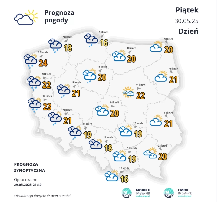Zrzut ekranu 29 5 2025 22324 meteo.imgw .pl