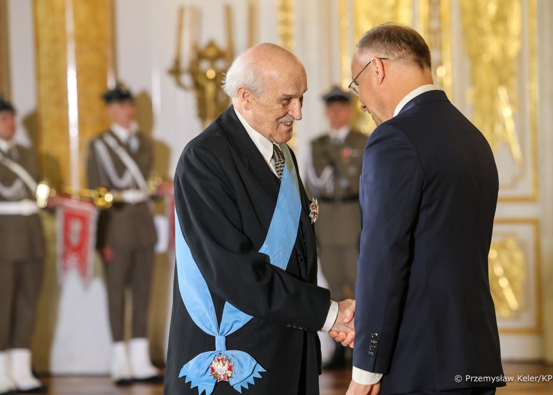 Były prezydent Łodzi Jerzy Kropiwnicki odznaczony przez prezydenta Andrzeja Dudę Orderem Orła Białego 1 Były prezydent Łodzi Jerzy Kropiwnicki odznaczony przez prezydenta Andrzeja Dudę Orderem Orła Białego