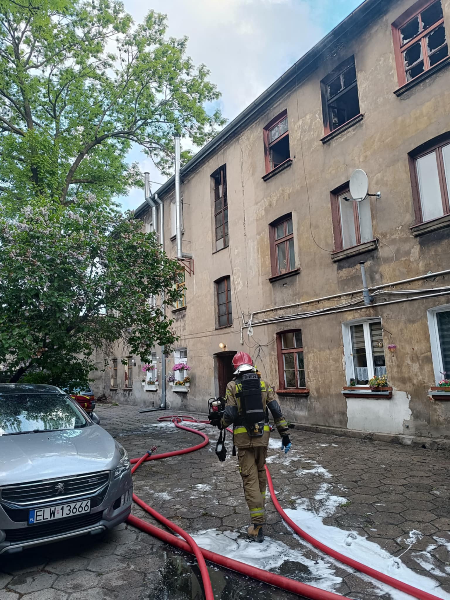 Śmiertelny pożar w Łodzi. 1 osoba nie żyje 2 ee625549 a0ae 47ee a963 92bf01fa8f55