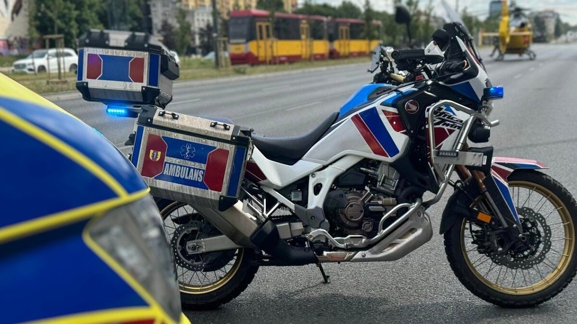 Motocyklowe karetki zyskały status – co zmienia się od maja 2025?